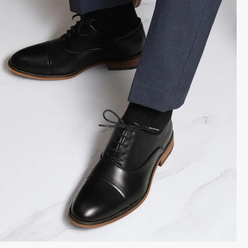 Bruno Marc Men's Lace Up Dress Shoes Size 10.5